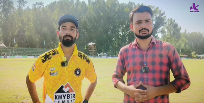 Emerging Cricketer Hritik Singh Discusses Bijbehara Premier League with JK Newspoint